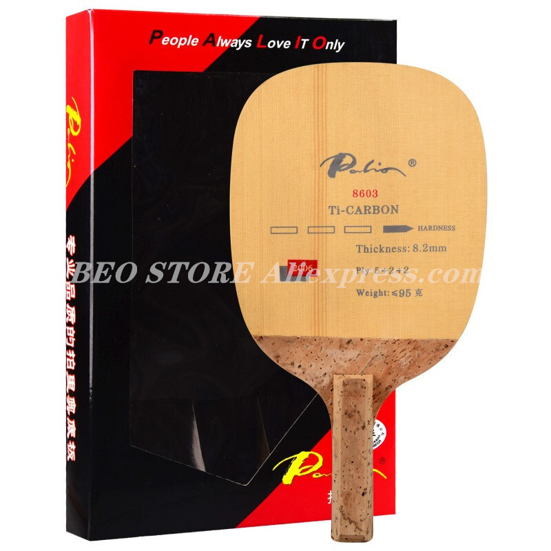 Cricket Bat Tape Ball - PALIO 8603 Carbon Titanium Table Tennis