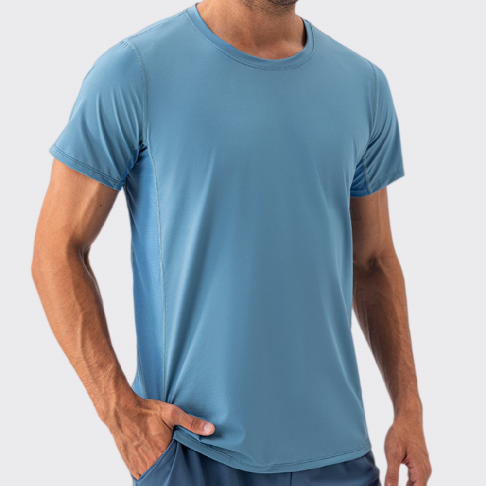 Quick Dry Sports T-Shirt Short - Sports Equipment Logo 评论和价格