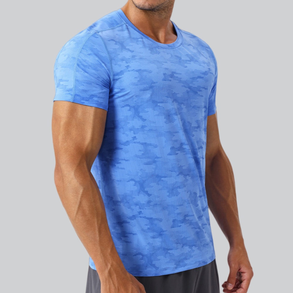 Men's Round Neck T-Shirt Sport - Sports Equipment Logo 评论和价格