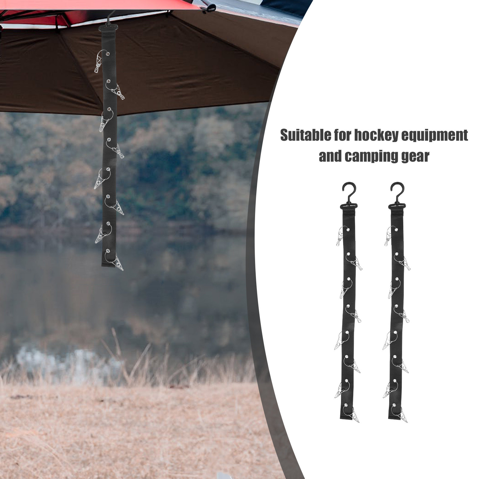 2Pcs Hanging Drying Rack Heavy - Sports Equipment Drying Rack 评论和价格