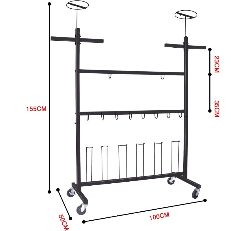 Custom Store Floor Sports Equi - Sports Equipment Drying Rack 评论和价格